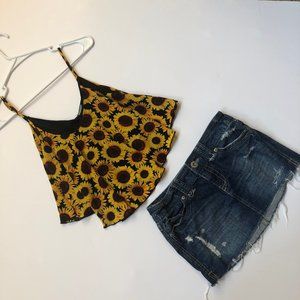 Charlotte Russe Top S & Aeropostale Skirt  3/4